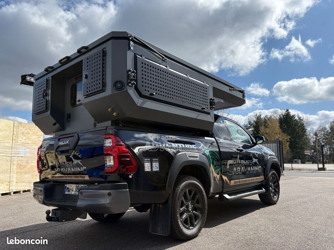 Cellule Pickup Decamp SmallBox – Compacte, légère, et ultra bien isolée - Cellule Camper 4x4 (image 4)