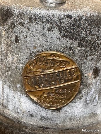 RARE ANCIENNE LAMPE MINIÈRE CARBURE GAZ CEROSINE OUTIL