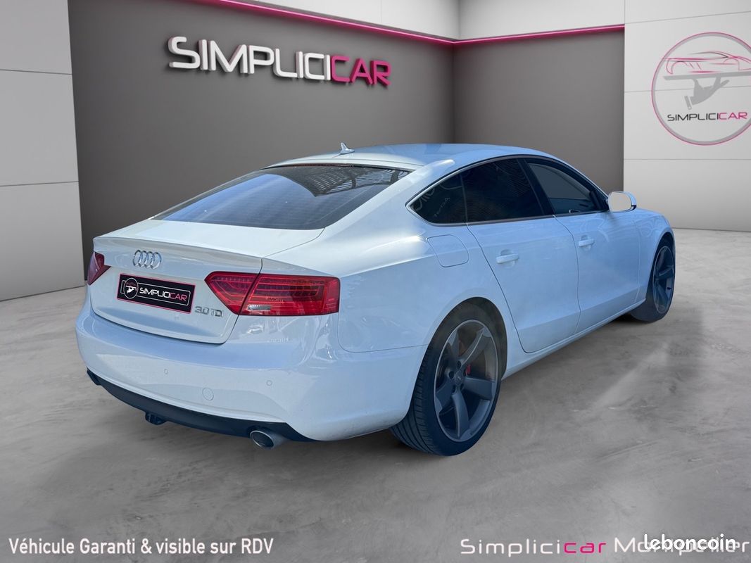 AUDI A5 SPORTBACK 3.0 V6 TDI 245 AVUS QUATTRO S TRONIC 245Ch Garantie 12 mois (image 5)