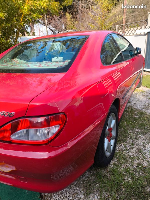 Housse De Siège Conducteur Droite Pour Peugeot 406 Coupé - Modèle Diablo Rouge, Neuf