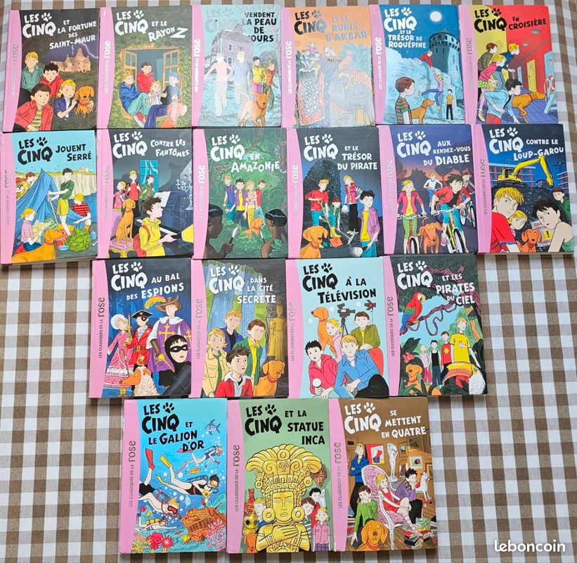 Le Club des cinq 5 livres jeunesse policier (image 3)