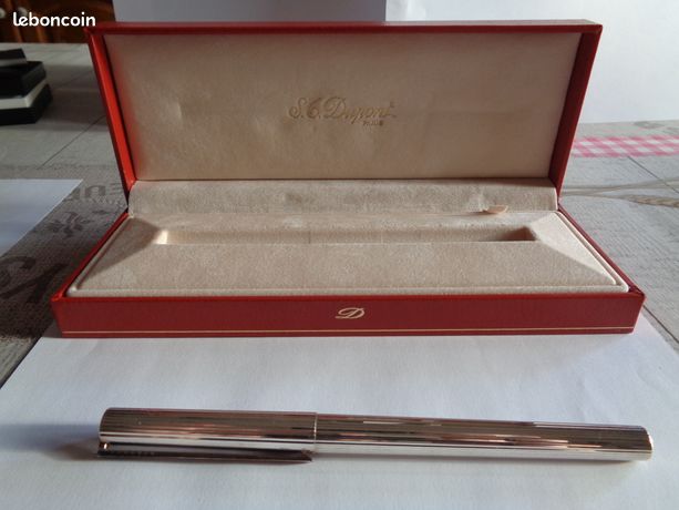 S.T. Stylo plume Dupont en laque de Chine - vintage - France
