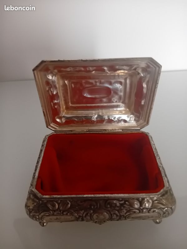 Écrin à Bijoux Ancien Mellerio - Rare, Vintage - Dimensions 11.5 X 3.5 X 2.5 Cm - Occasion