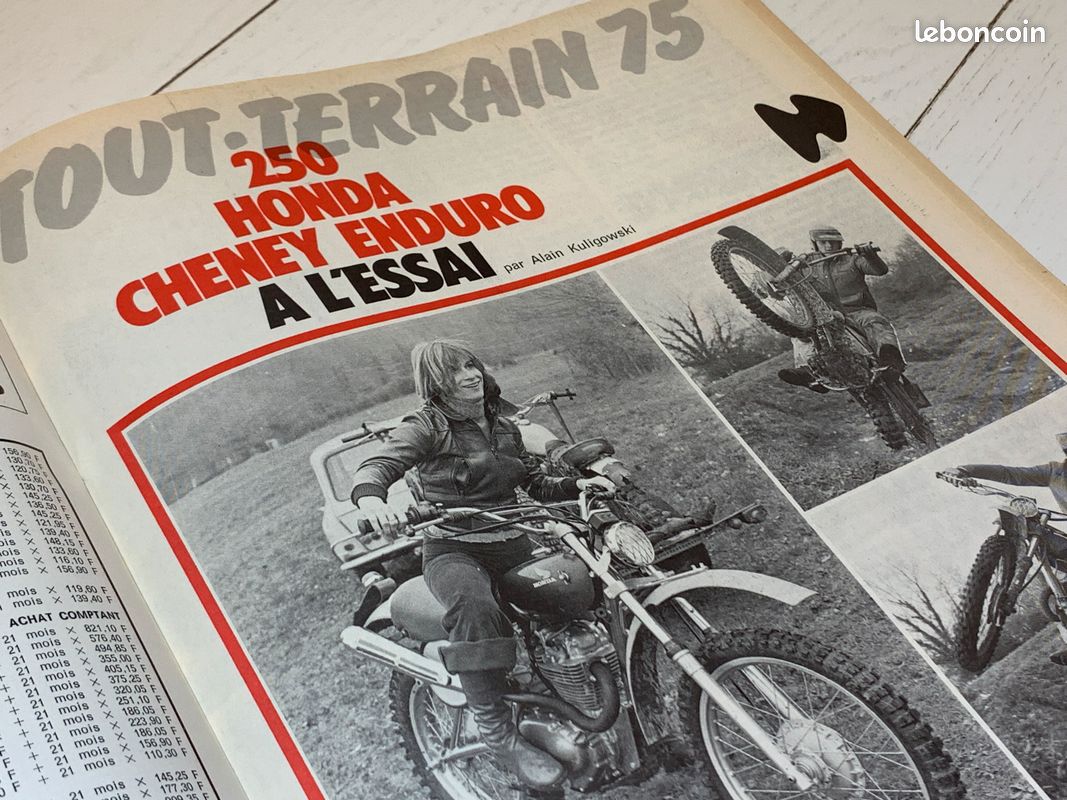 Moto Revue vintage 2207 de 1975 BPS SUPER ÉLAN YAMAHA 650 electric MAICO MORBIDELLI HONDA CHENEY BULTACO KAWASAKI (image 4)