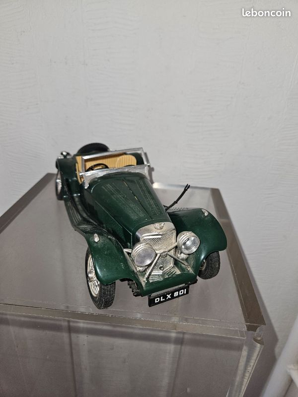 JAGUAR SS 100 1937, Silber 1 : 18 BURAGO (Gebraucht) in Kloten für CHF