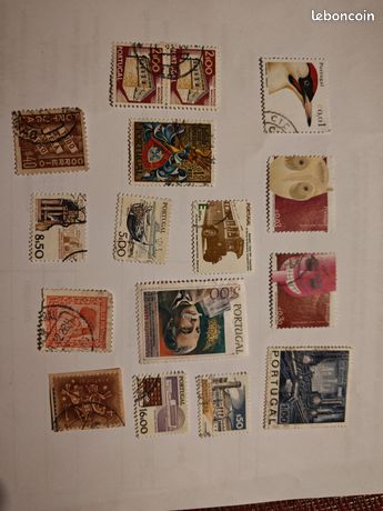Collection 100 Timbres Différents Du Portugal - Timbres Oblitérés Rares - Pour Philatélistes Débutants Et Experts