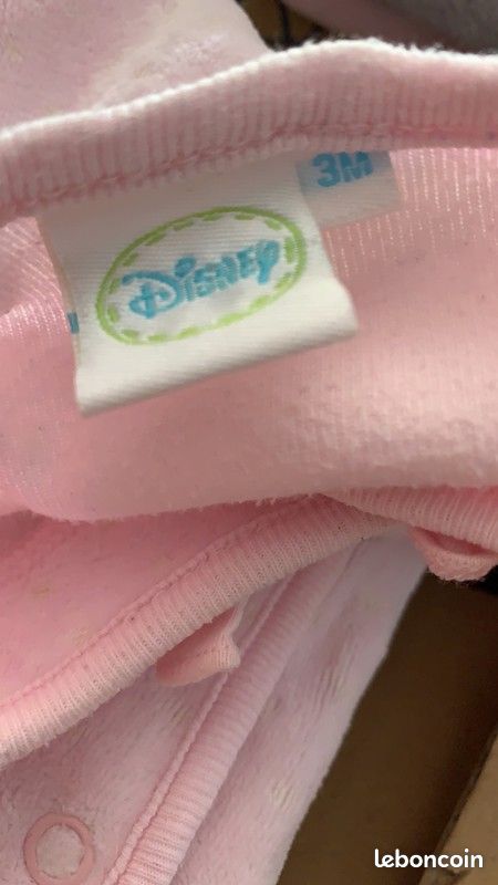 Pyjama grenouillère Disney Marie Aristochats 3 mois (image 5)
