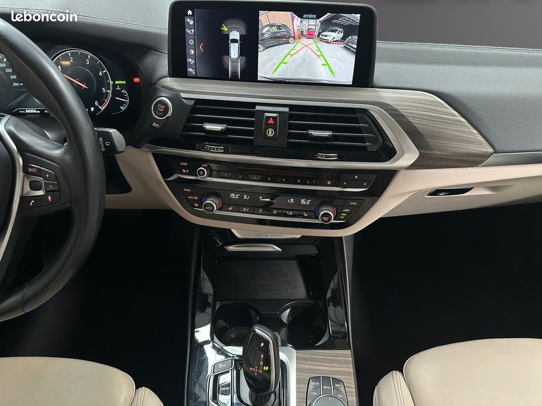 BMW X3 xDrive20d 190ch BVA8 LUXURY LINE Caméra de Recul Sièges Chauffants et électriques Garantie 12 Mois (image 12)
