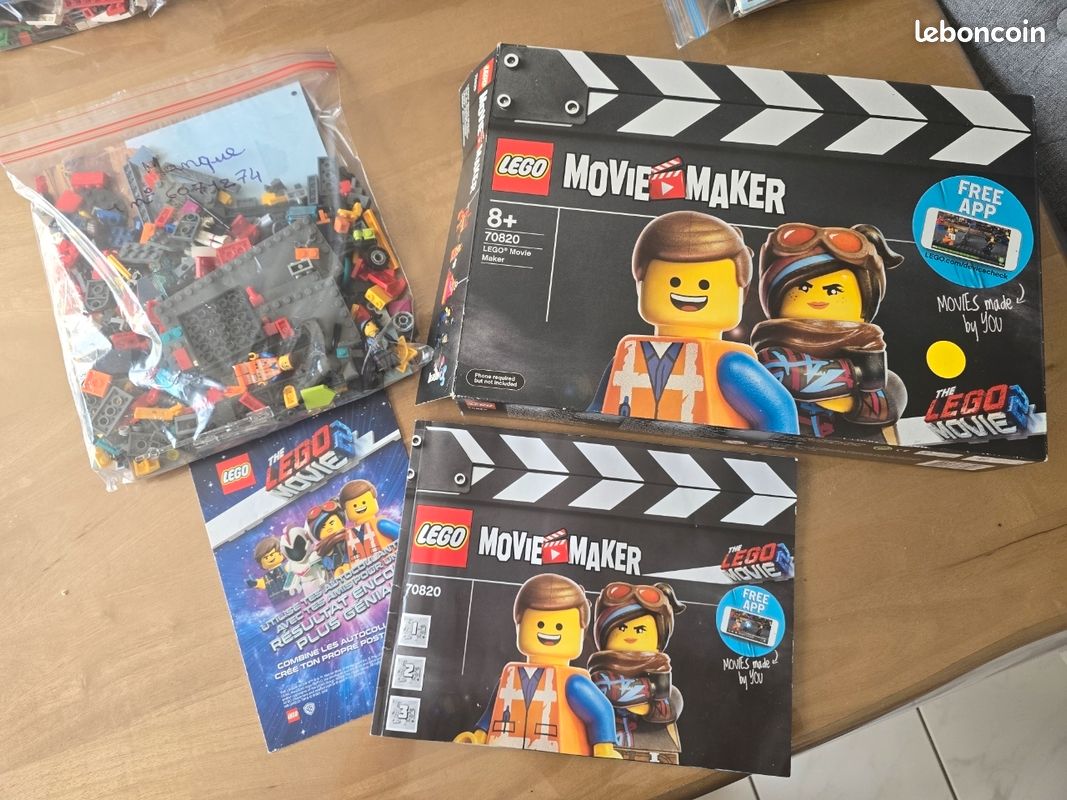 Lego Set Lego Movie Maker Vend Lego Movie Maker N°70820 Jeux
