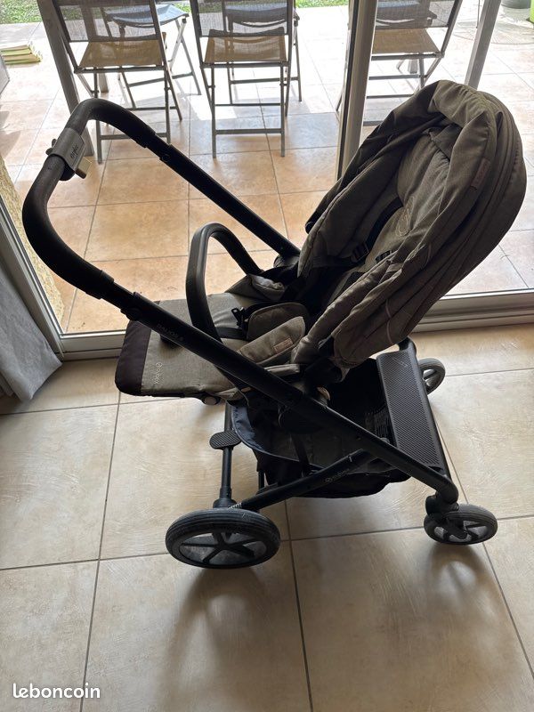 Ensemble Cybex Poussette Balios + Cosy Cloud Z + Siège Sirona Z + 2 bases Isofix 360 (image 9)