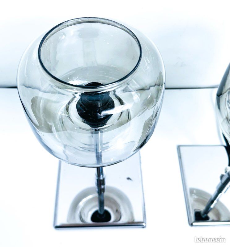 Paire de Lampe Gaëtano Sciolari (image 4)