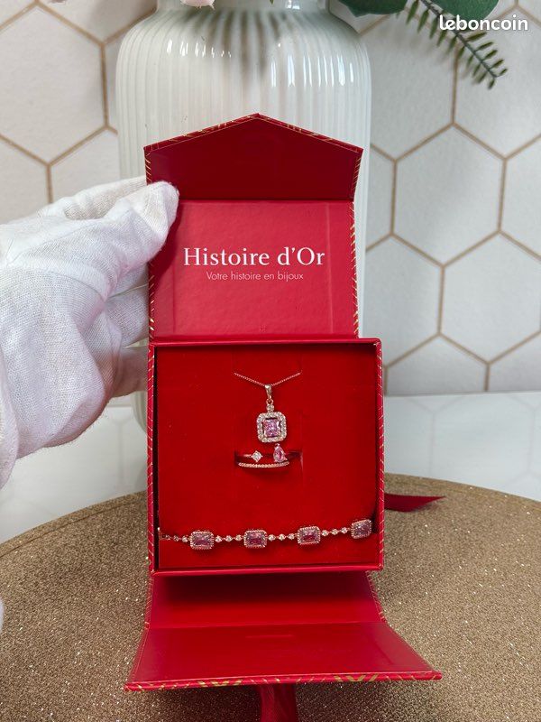 Parure (neuf) en véritable diamant Swarowski 💎 (image 1)