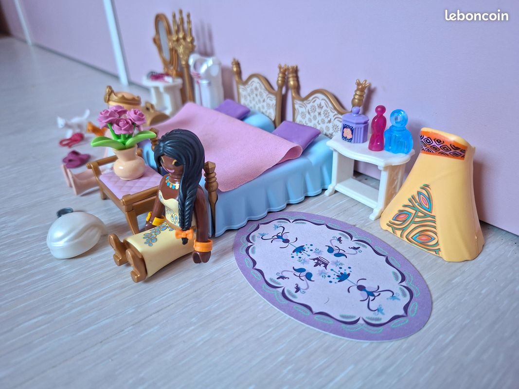 Playmobil Chambre de bébé avec 2 Personnages, lit bébé, Table à Langer