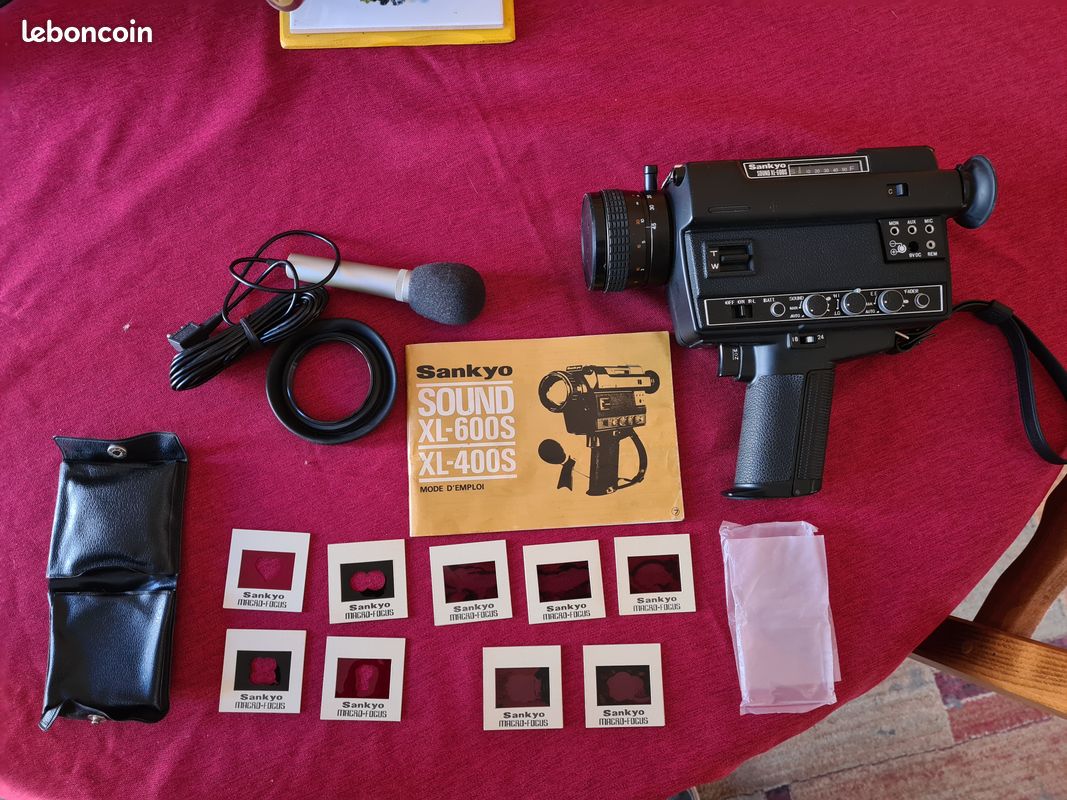 Caméra super SANKYO XL 600S Photo, audio vidéo