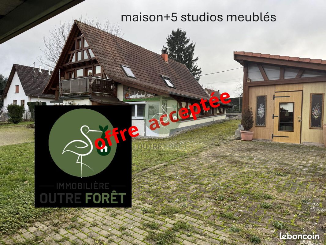 Maison 5 pièces 200 m² · à Merkwiller-Pechelbronn · 200 m² · 374 400 €