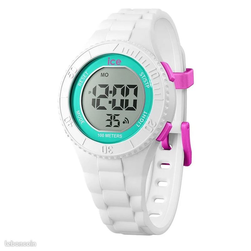 Montre ICE Digit Pour Garçon - Bracelet Plastique - Étanche 10 ATM - Style Digital - ICE-WATCH