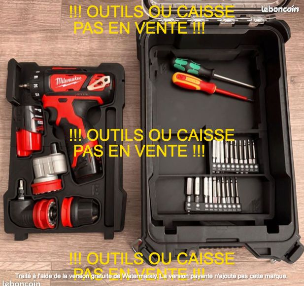 Insert Rangement Pour Perceuse M12 Et Visseuse – Compatible Packout – Protection Et Organisation Pour Outils