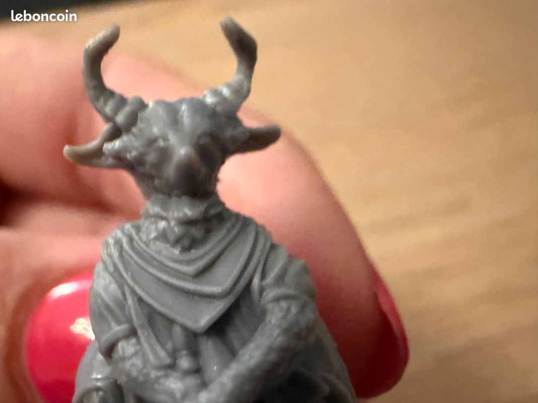 Figurine a peindre demon Renard Magicien (image 5)