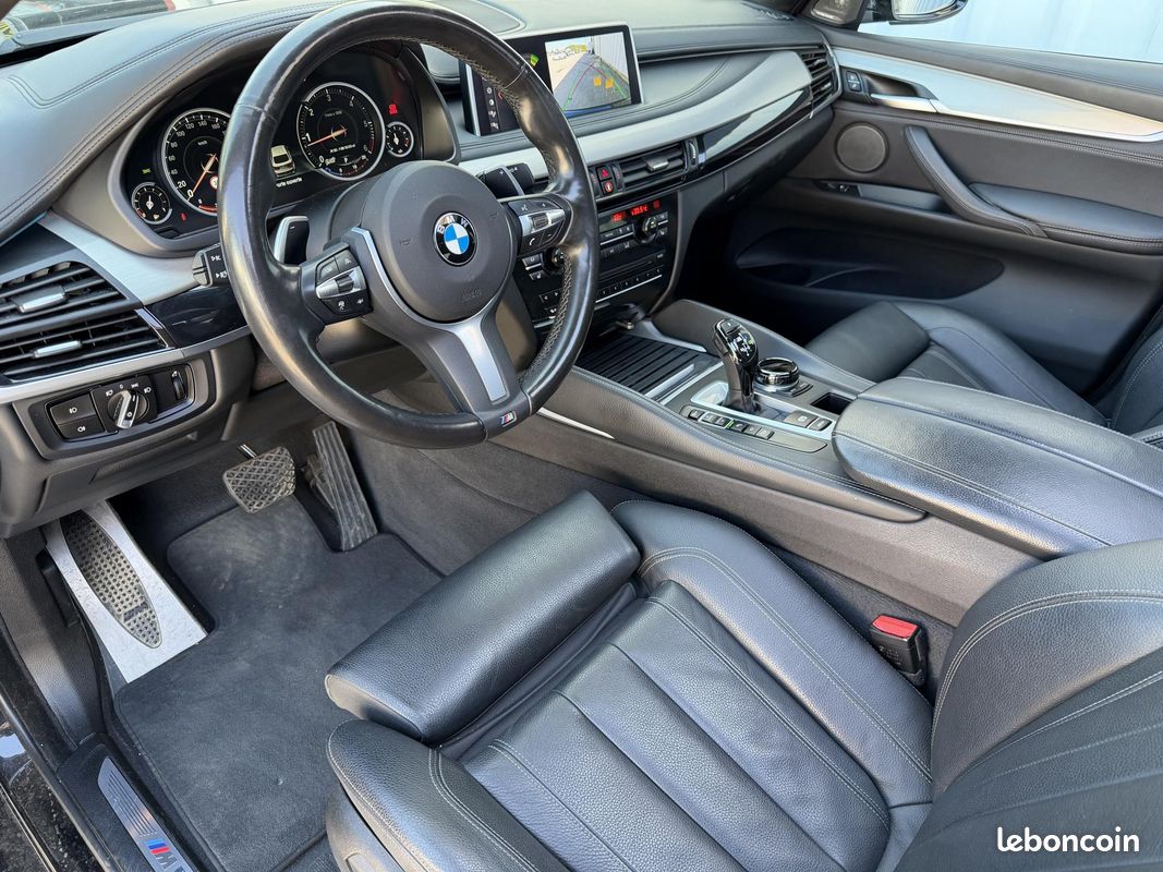 BMW X6 F16 M50d 381ch M PERFORMANCE CARBONE | TOIT OUVRANT | ATTELAGE | CAMERA 360 (image 16)