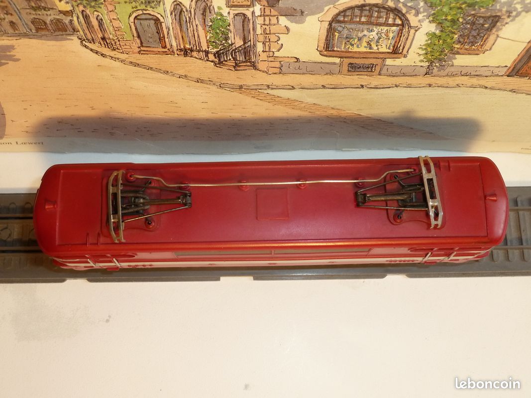 Coffret Complet Gégé HO – Locomotive électrique BB 9240 SNCF – Paris-Milan – Vintage