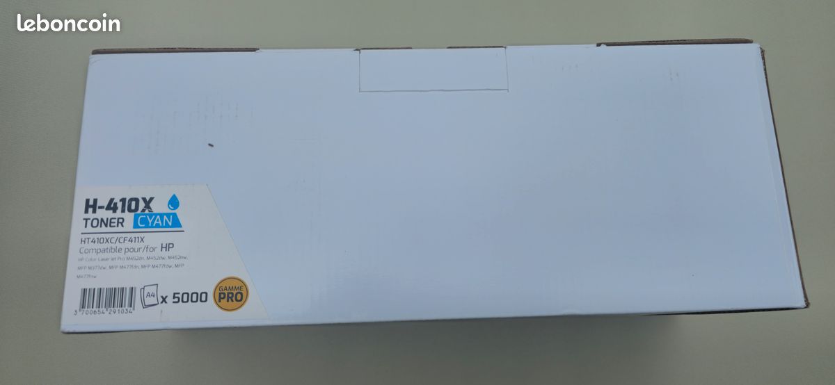 Cartouche de toner compatible HP 410 X Neuve (image 1)