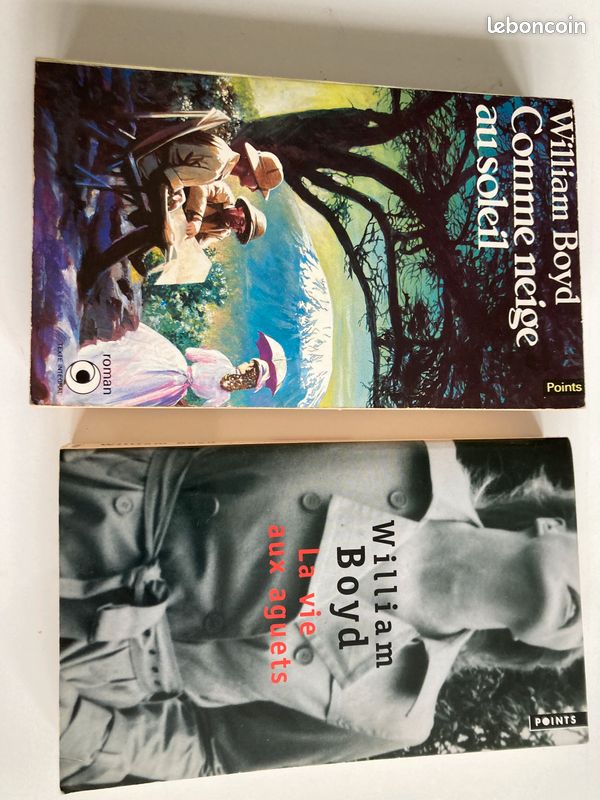 Lot de 2 Romans de WILLIAM BOYD (image 1)