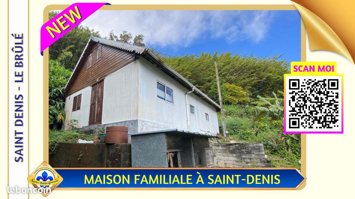 Maison 5 pièces 79 m² · à Saint-Denis · 79 m² · 106 000 €