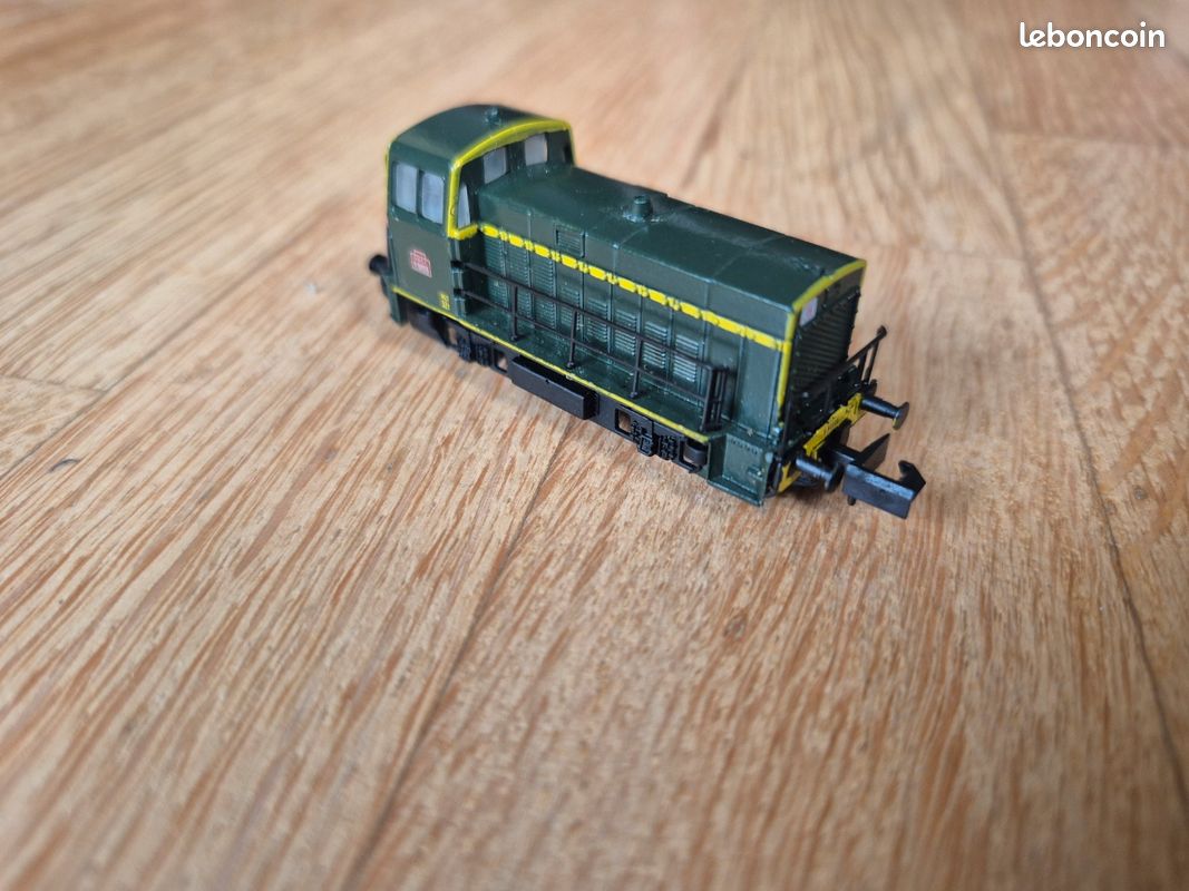 Locotracteur Diesel Arnold - Vert - Échelle N? - Occasion Analogique