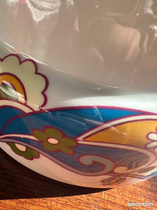 Lot de sous-tasse Le Lourioux - Mes Années Vintage