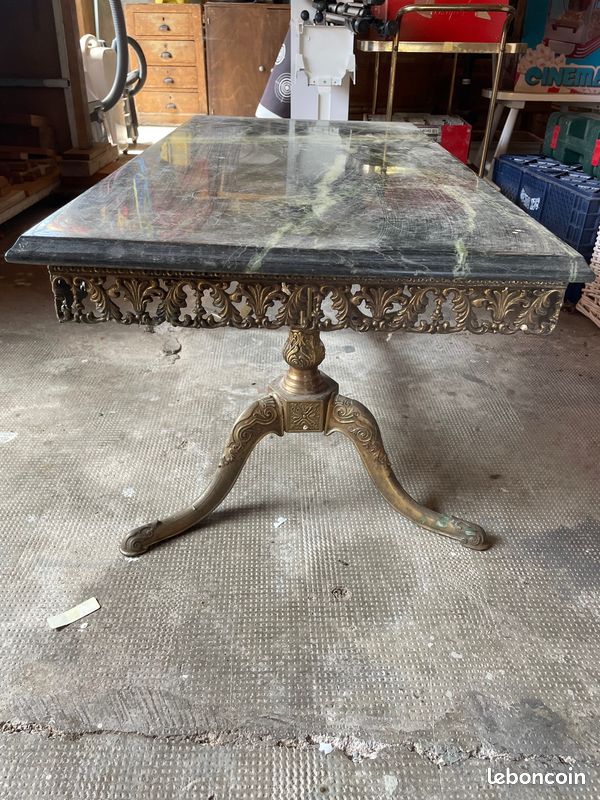 Table basse plateau en marbre (image 3)
