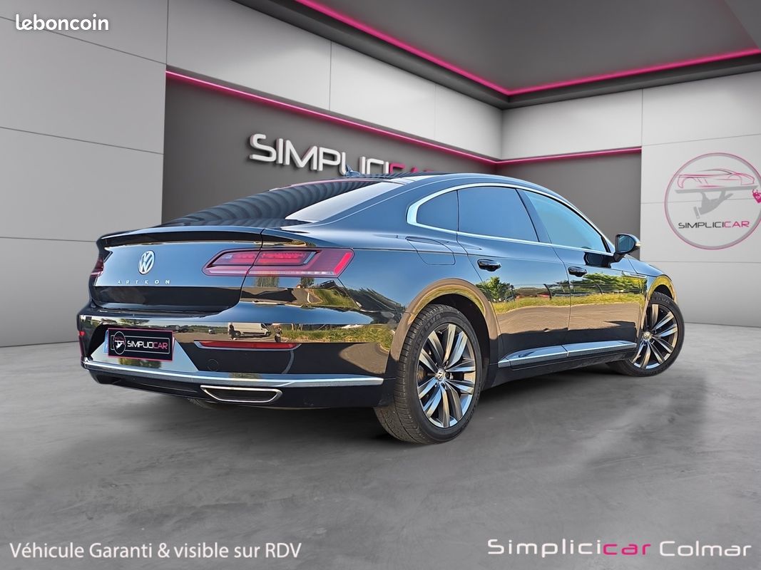 VOLKSWAGEN ARTEON 2.0 TDI 190 ELEGANCE EXCLUSIVE DSG 190Ch TO Park Assist ACC Carplay Garantie 12 mois (image 3)