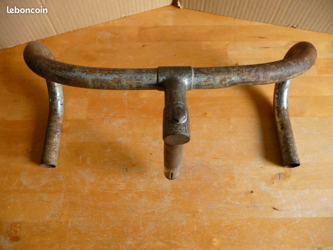 KCNC Guidon Courbé Rampant 15 mm, 25.4 pour VTT