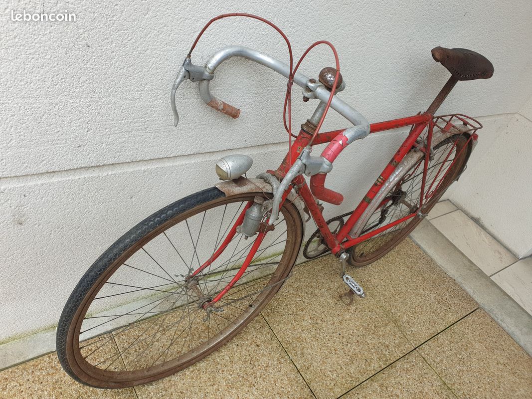 Vélo de course vintage Motobecane vert - Taille M/L – Vélos Vintages du Grenier