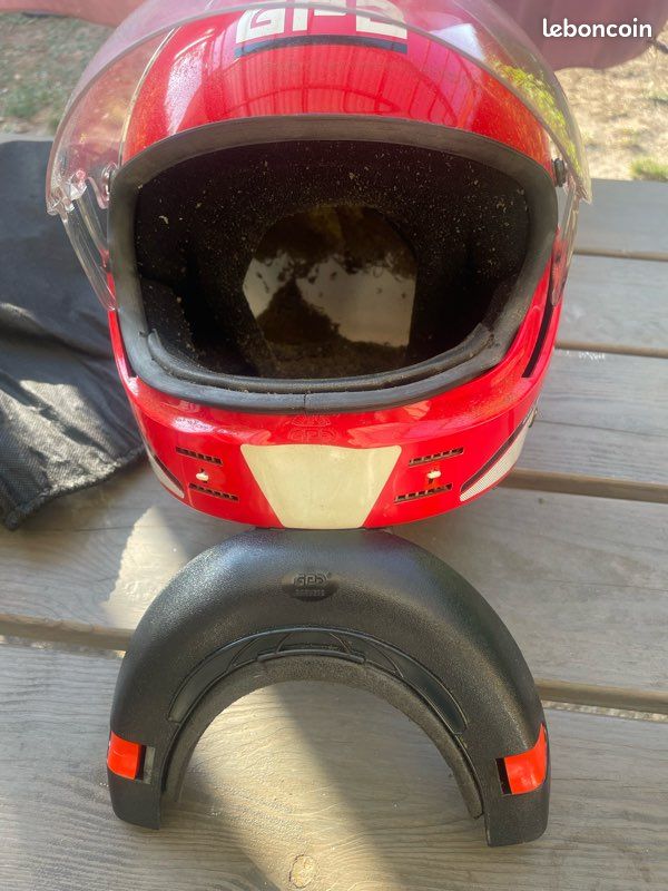 Sac De Transport Pour Casque GPA Riding - Rouge, Excellent état