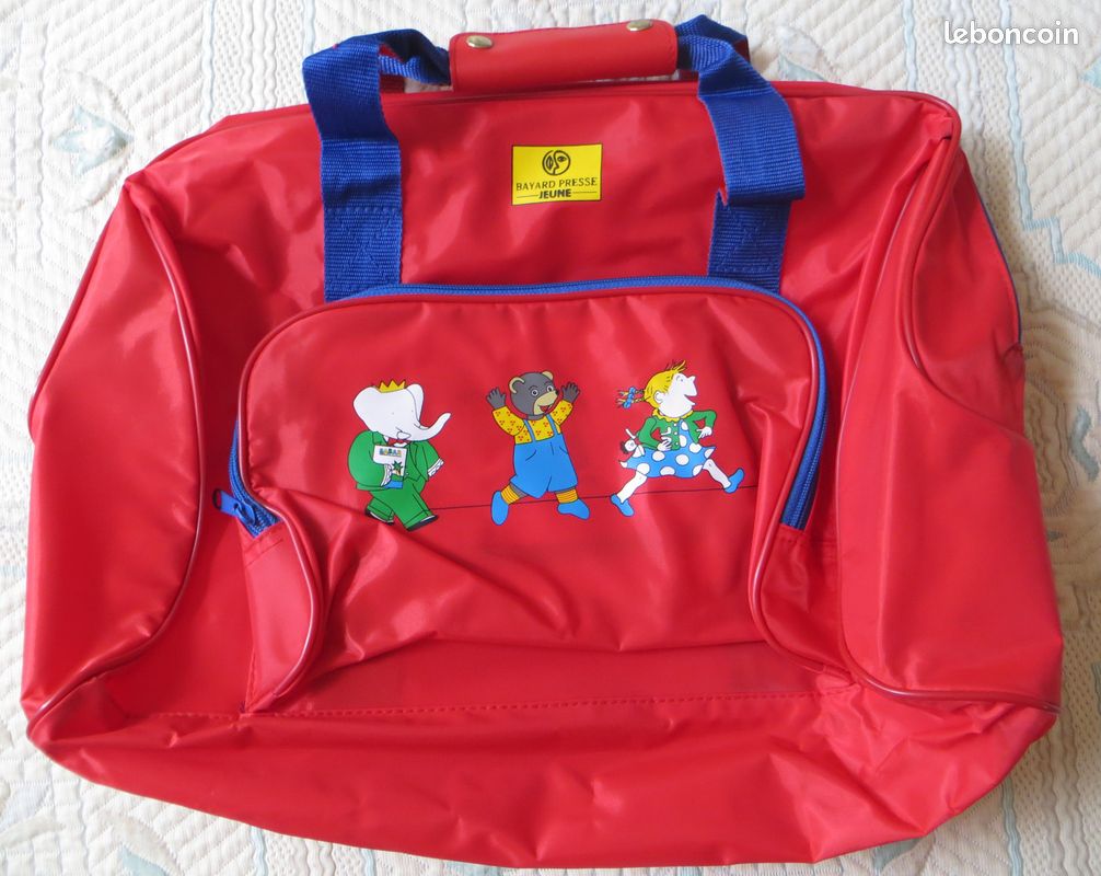 Sac Bayard Jeunesse Rouge pour enfants (image 1)