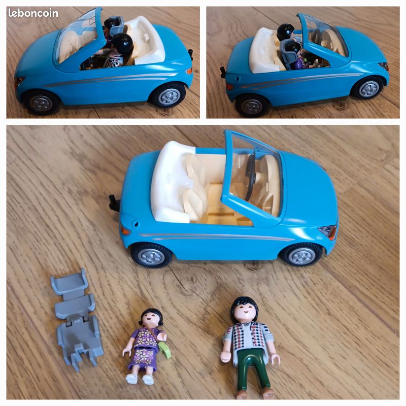 Voiture décapotable Playmobil (image 1)