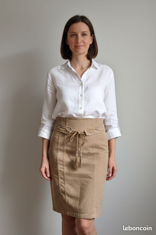 ▪️Jupe droite Caroline Biss * Taille 38 (image 1)