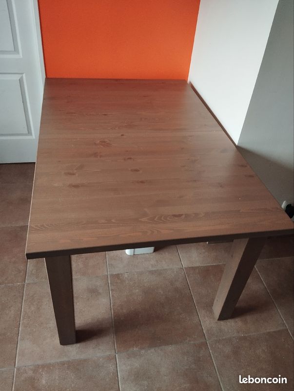 Table à rallonge et 6 chaises (image 1)