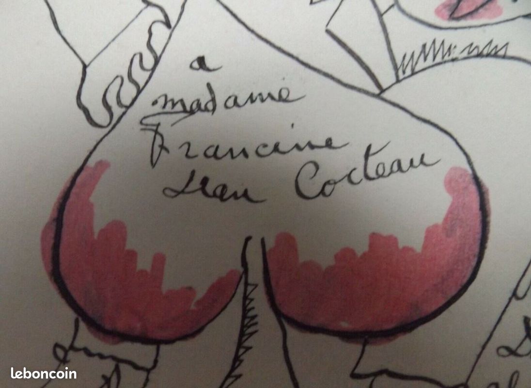 Dessin ancien Dada début XX° siècle (image 2)