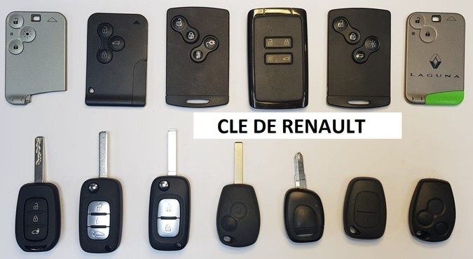Carte clé Renault - Équipement auto