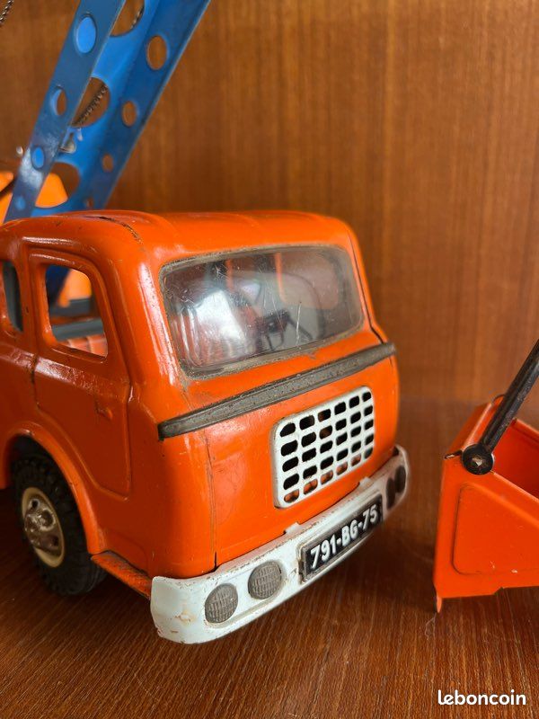 JOUET ANCIEN DEPREUX Berliet Gak Cabine Relaxe Benne Basculante