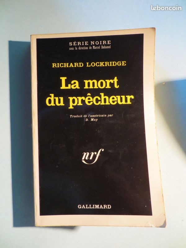 Série Noire n°1444 La mort du prêcheur (image 1)