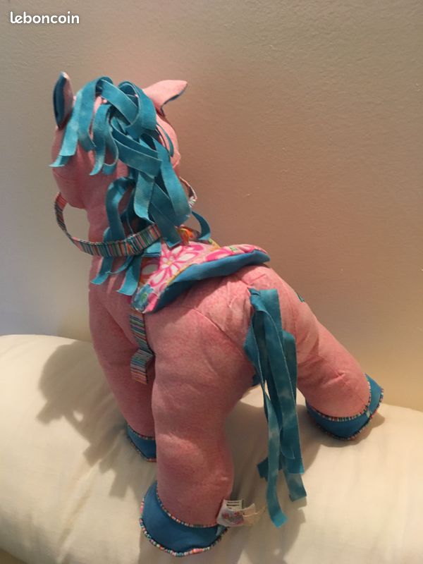 Poney peluche à colorier (image 3)