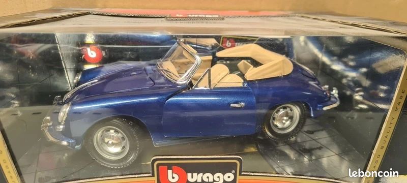 Porsche 356 B 1961 Cabriolet Bburago 1/18 - Collection