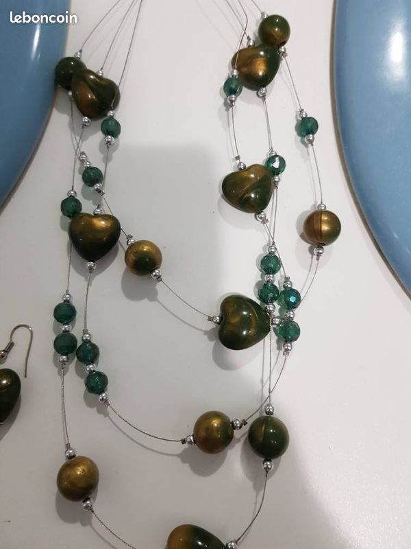 Parrure Collier et boucle d''oreille (image 3)