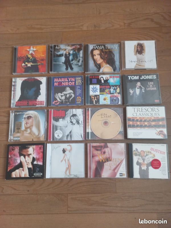 Lot de 16 CD DIVERS 2 euros l unité ou le lot (image 1)
