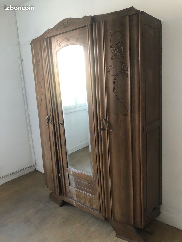 Armoire ancienne à rénover. Prête à prendre. Démontée (image 7)