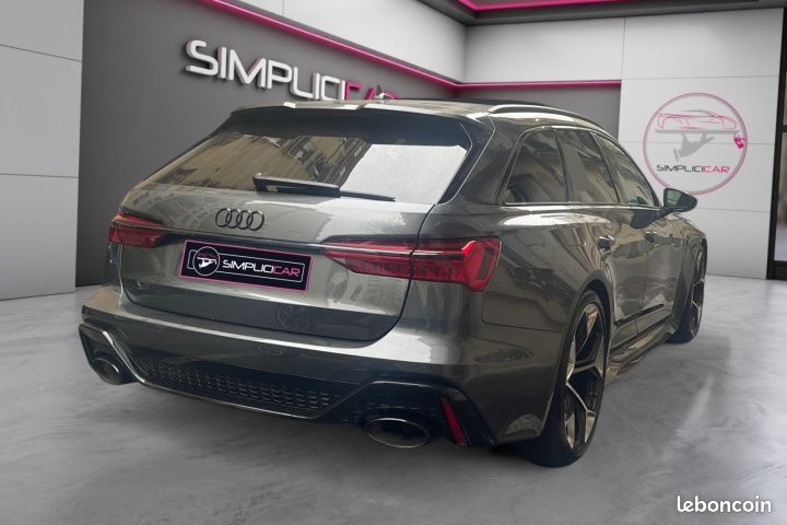 AUDI RS6 AVANT 4.0 V8 630 TFSI PERFORMANCE QUATTRO TIPTRONI 630Ch Garantie 12 mois (image 4)