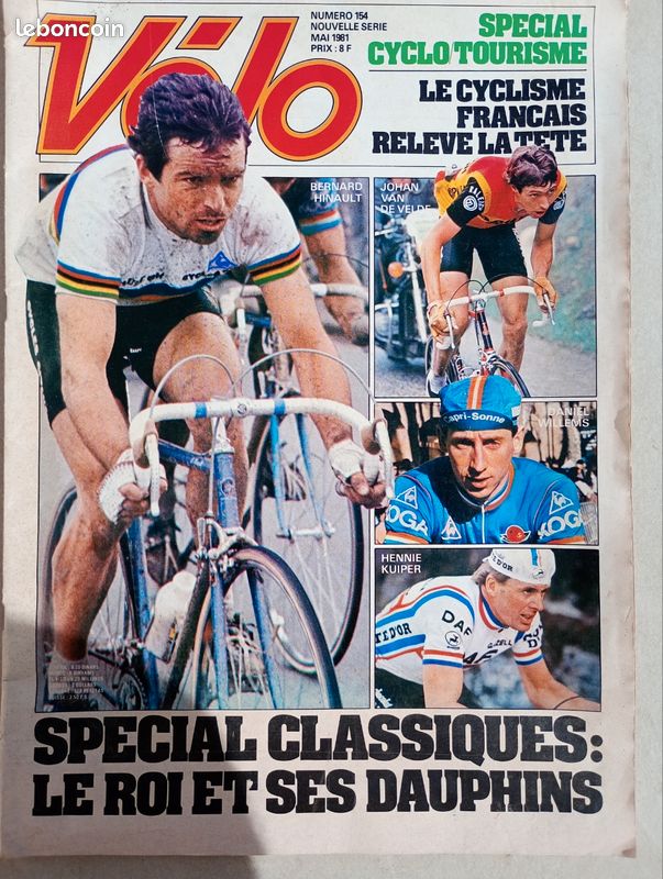 Vélo numéro 154 nouvelle série Mai 1981 (image 1)