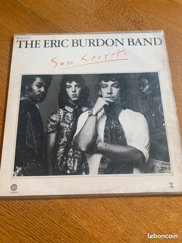 The eric burdon band sun secrets album vinyle original capitol 1975 vintage collector (image 1)